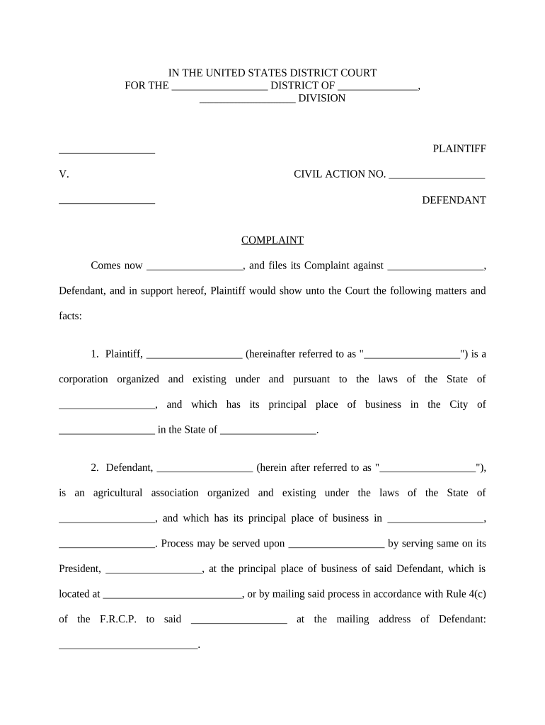 Insurance Contract  Form
