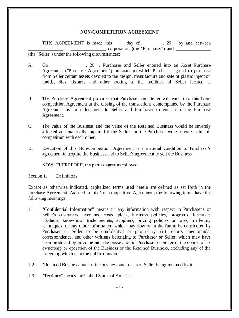 Agreement Asset  Form