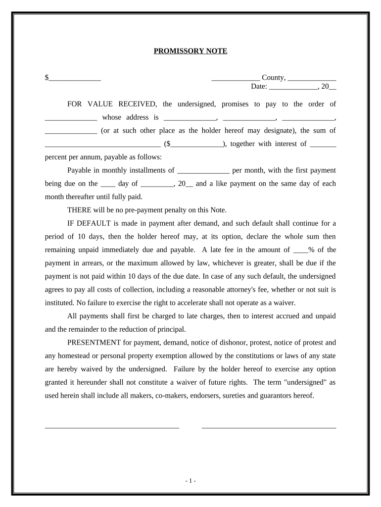 Sale Note  Form