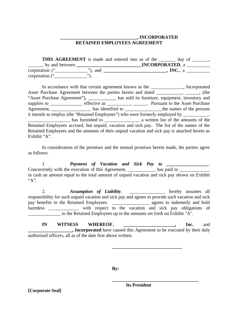 Agreement Asset Template  Form