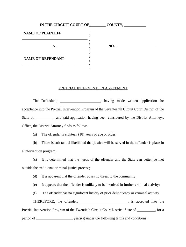 Form Sample Court Order