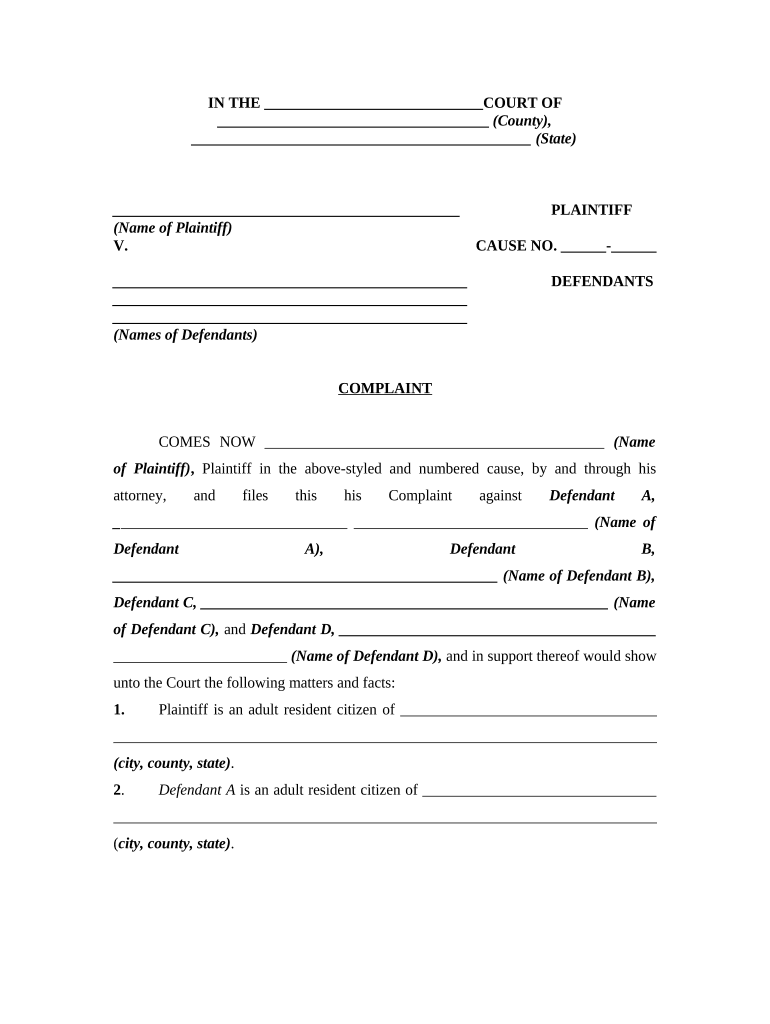 Personal Guarantors  Form