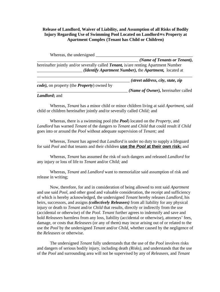 Landlord Waiver Form