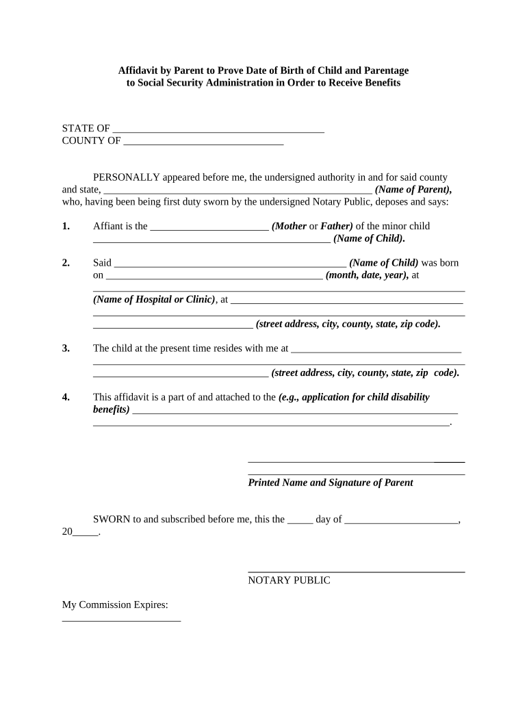 Date Security  Form