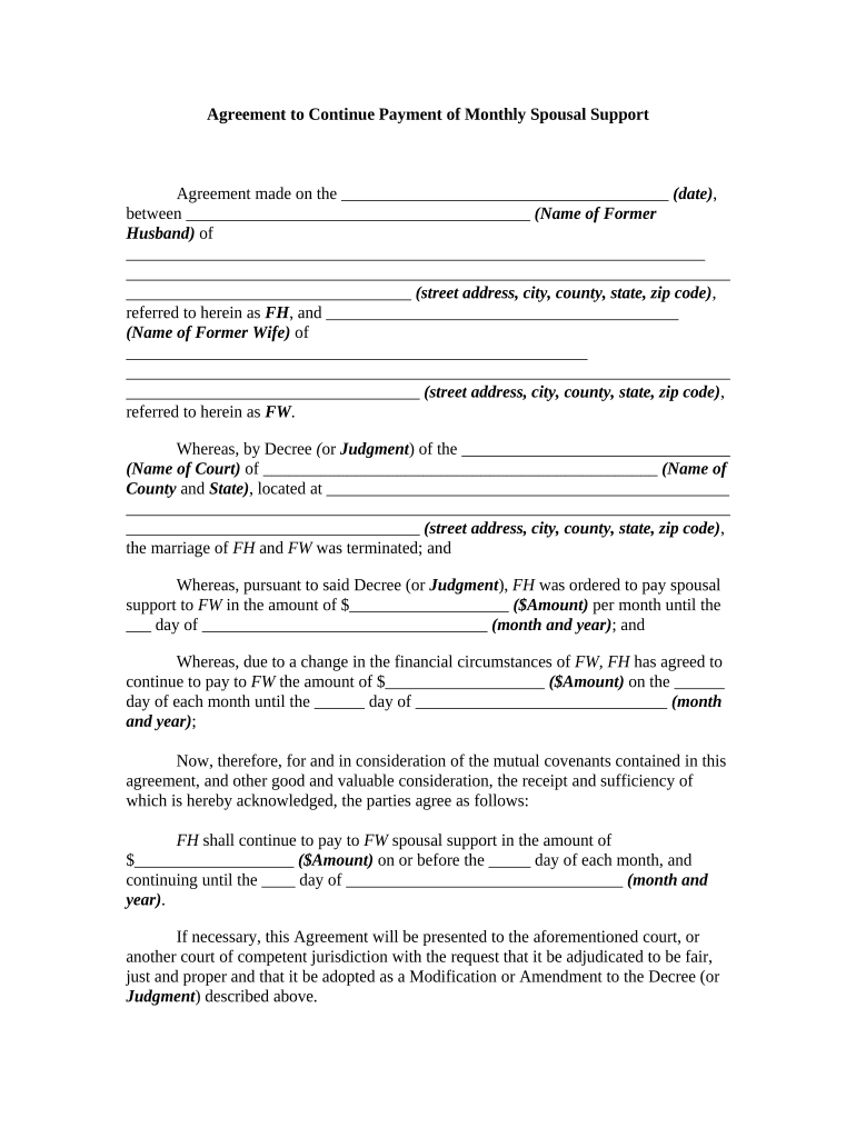 Monthly Form
