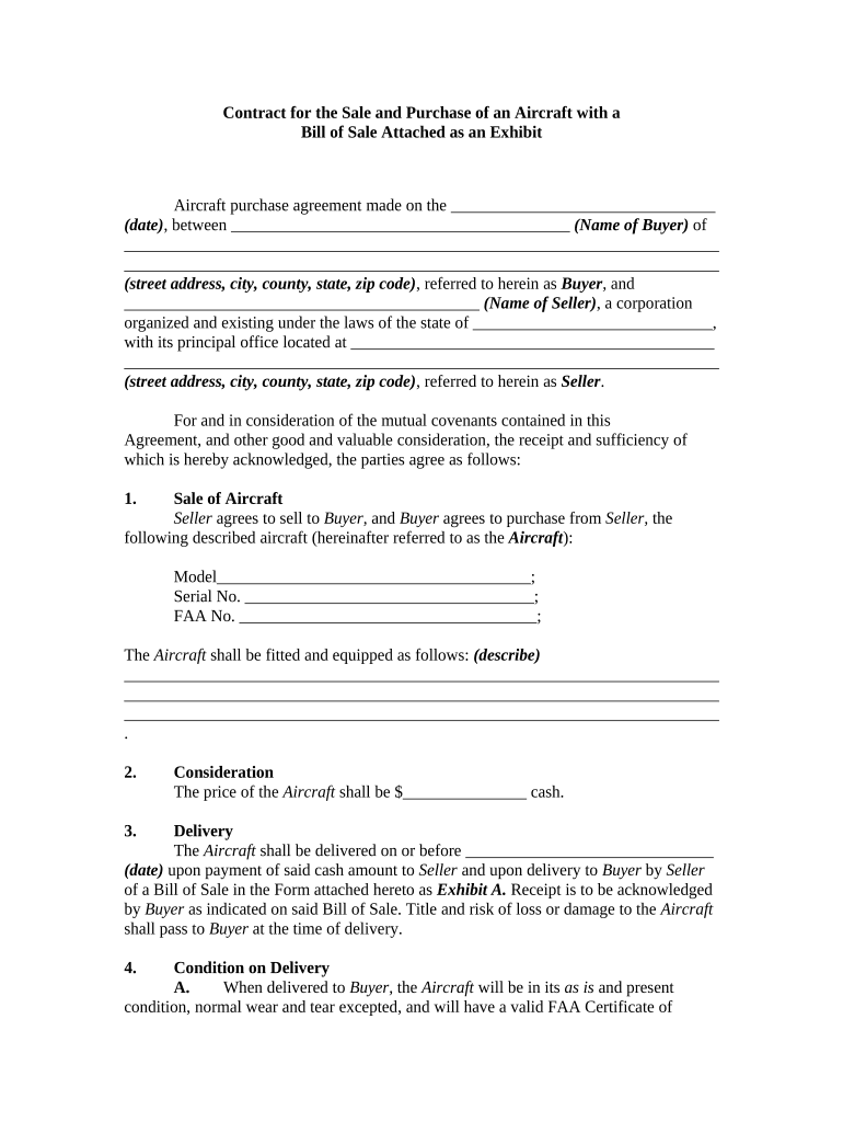 Contract of with  Form