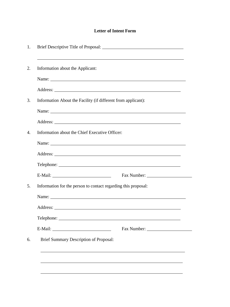 Letter Care  Form