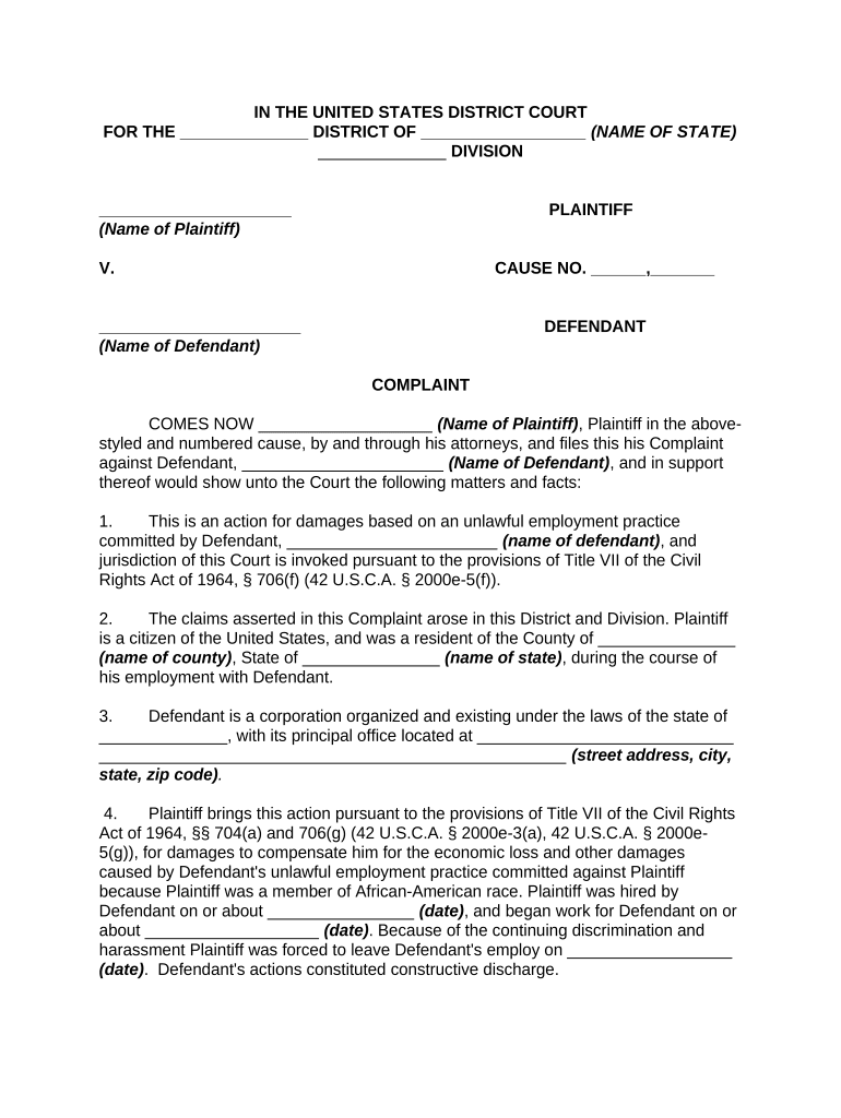 Discrimination PDF  Form