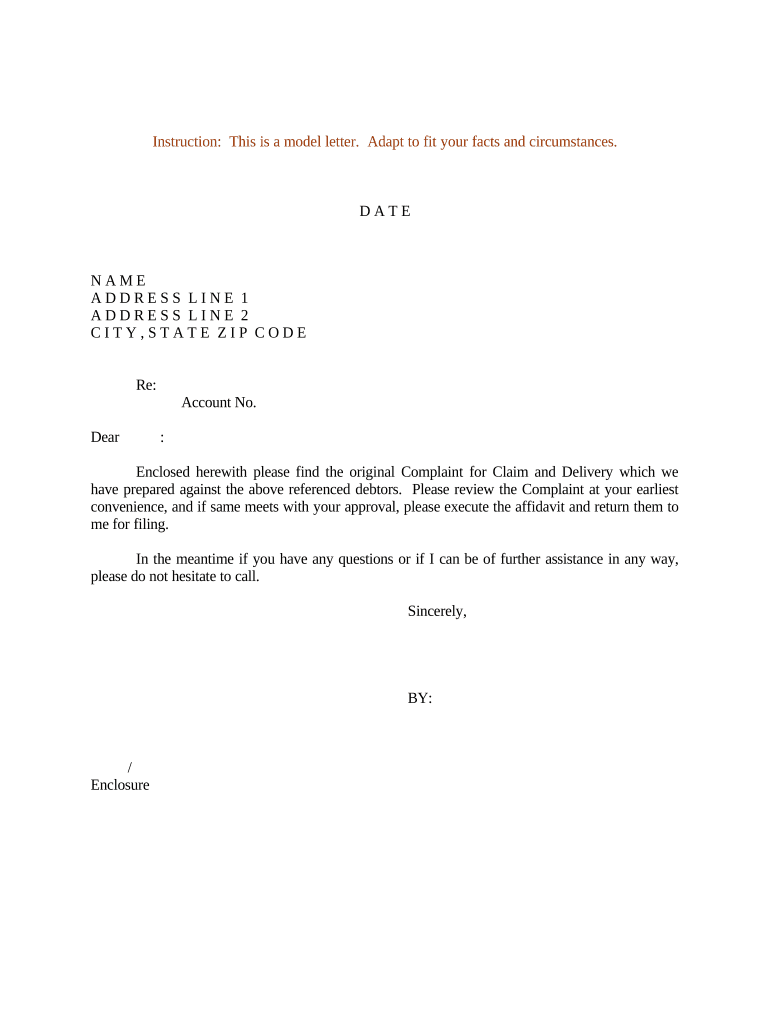 How to Write a Complaint Letter  Form