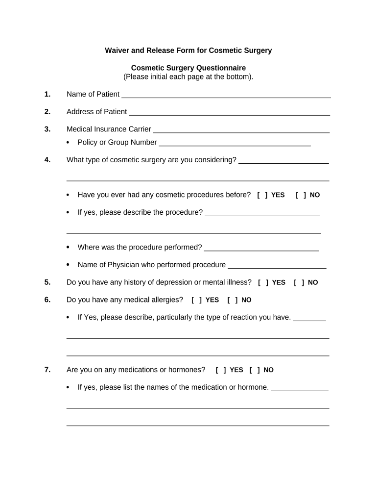 Release Form