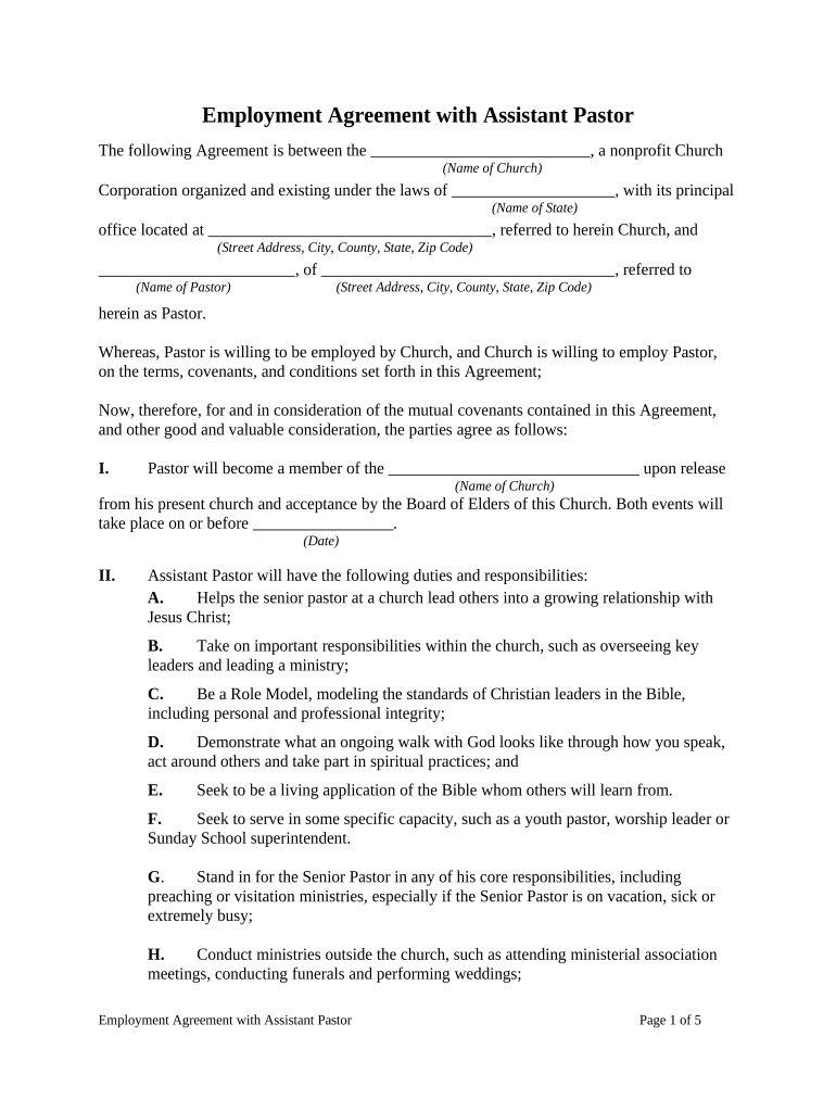 Agreement Assistant  Form