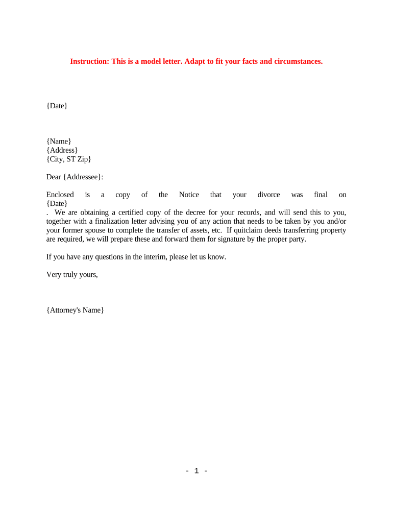 Sample Letter Client  Form