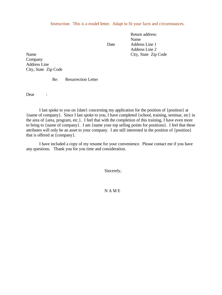 Letter Interest  Form