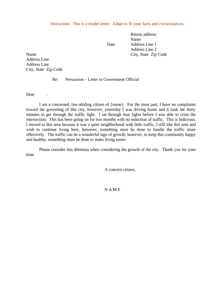 sample application letter for government offices