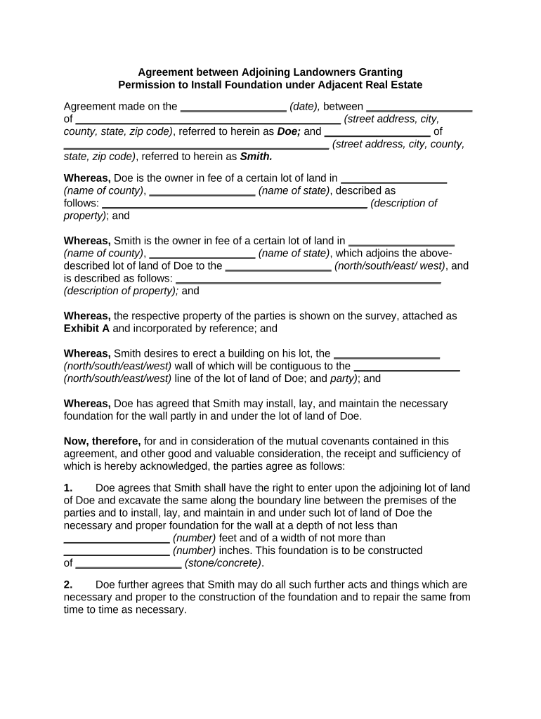 Agreement Real Estate  Form