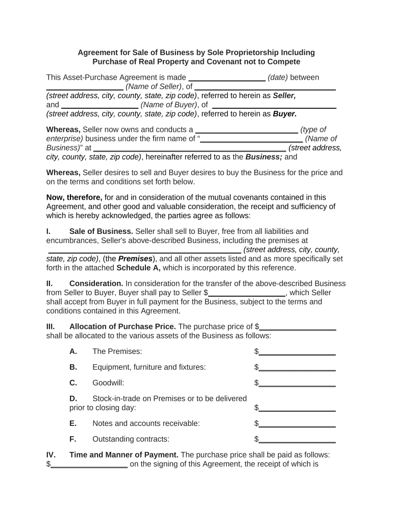 Sole Proprietorship  Form