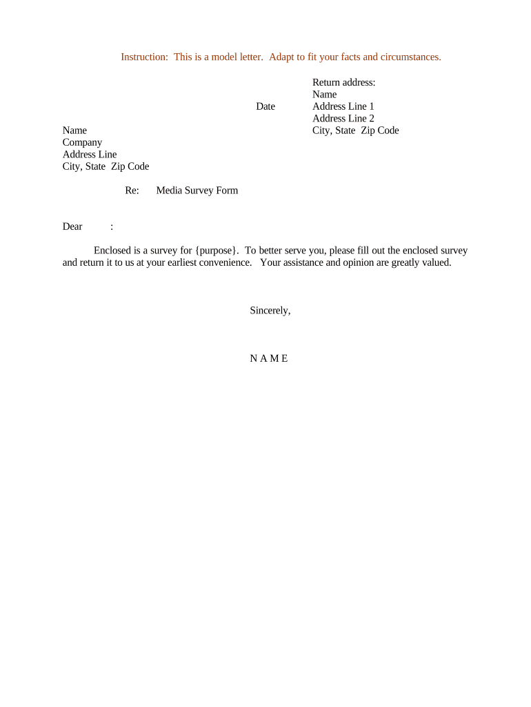 Sample Letter Request Form