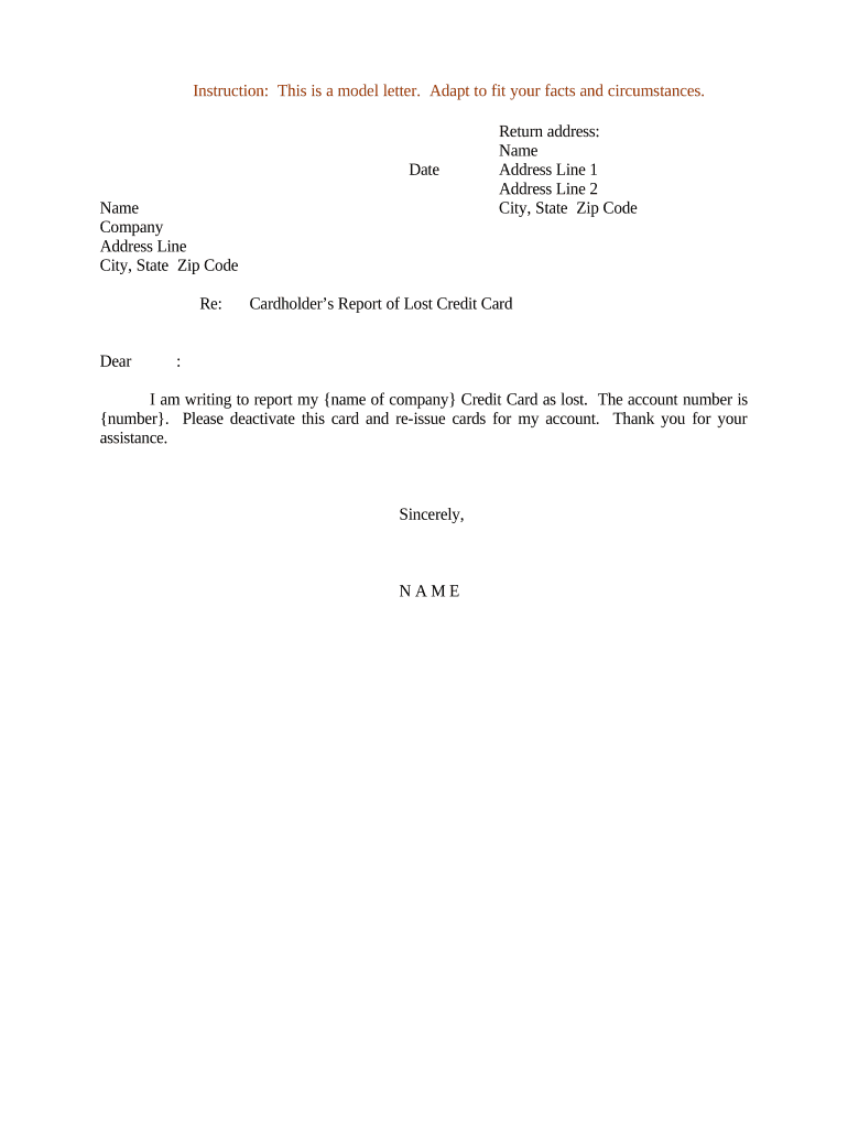 application letter for documents lost