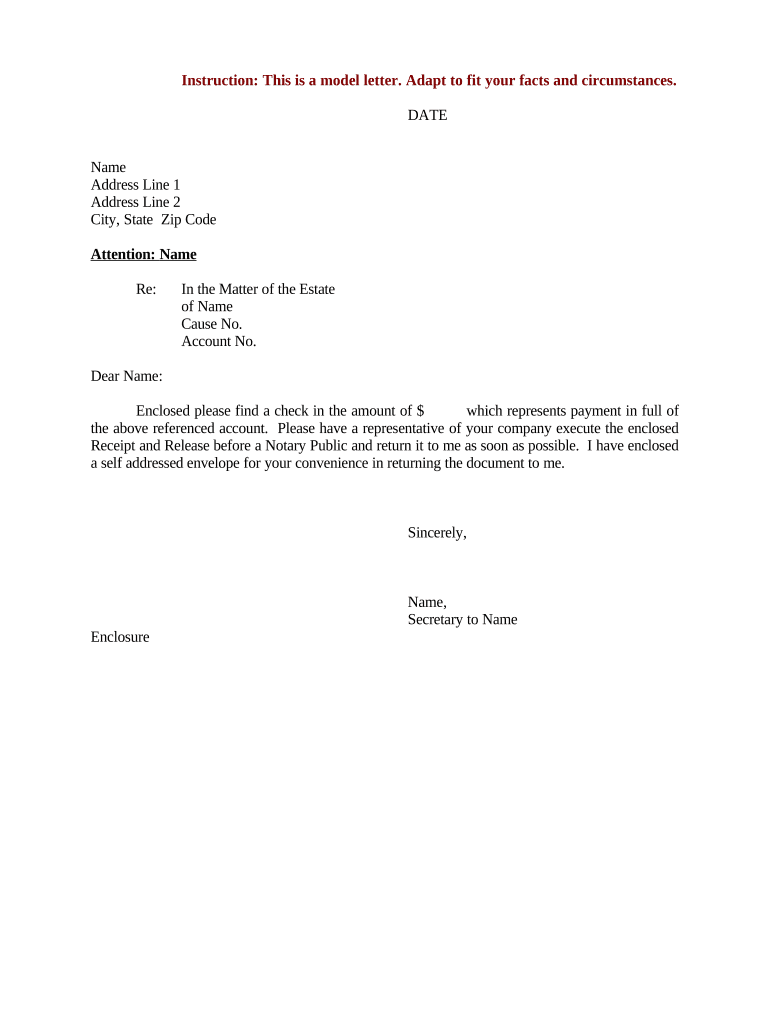 Letter Payment Request  Form