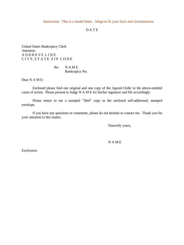 Letter Request Judge  Form