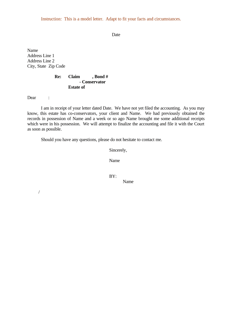 Letter Finalization  Form