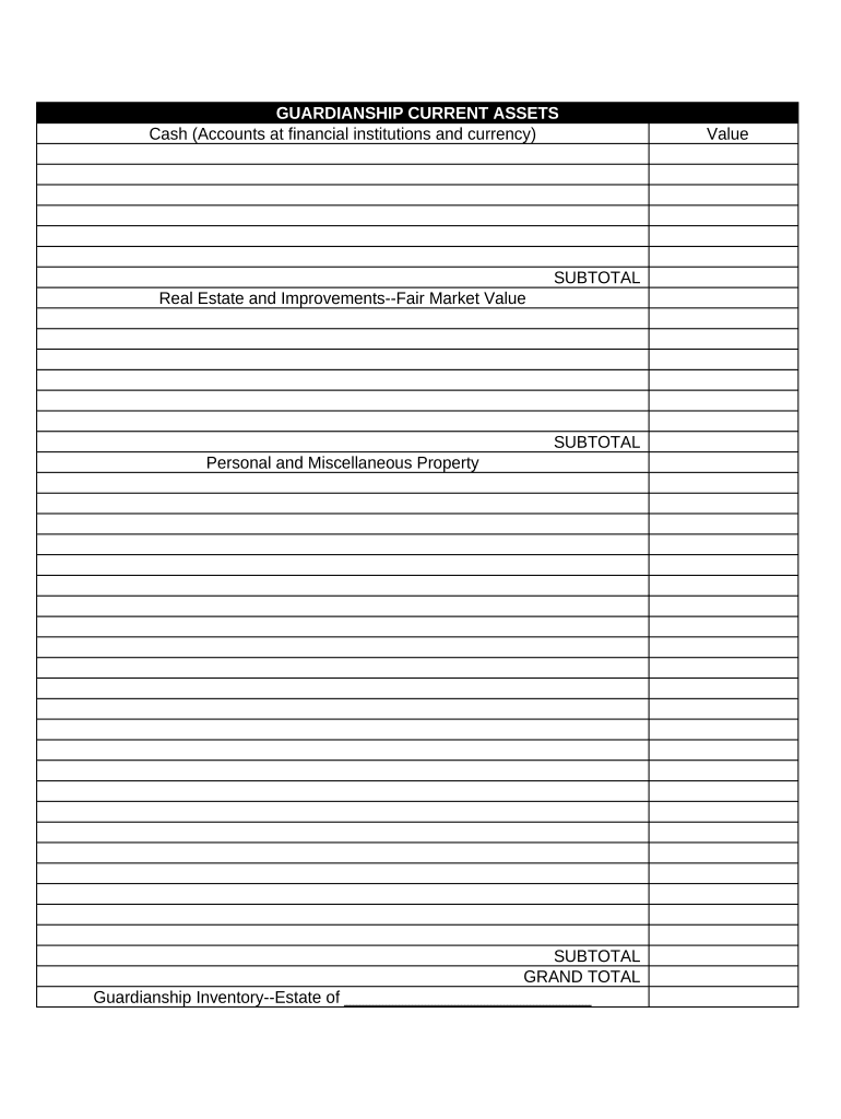 Hamilton County Juvenile Guardianship  Form