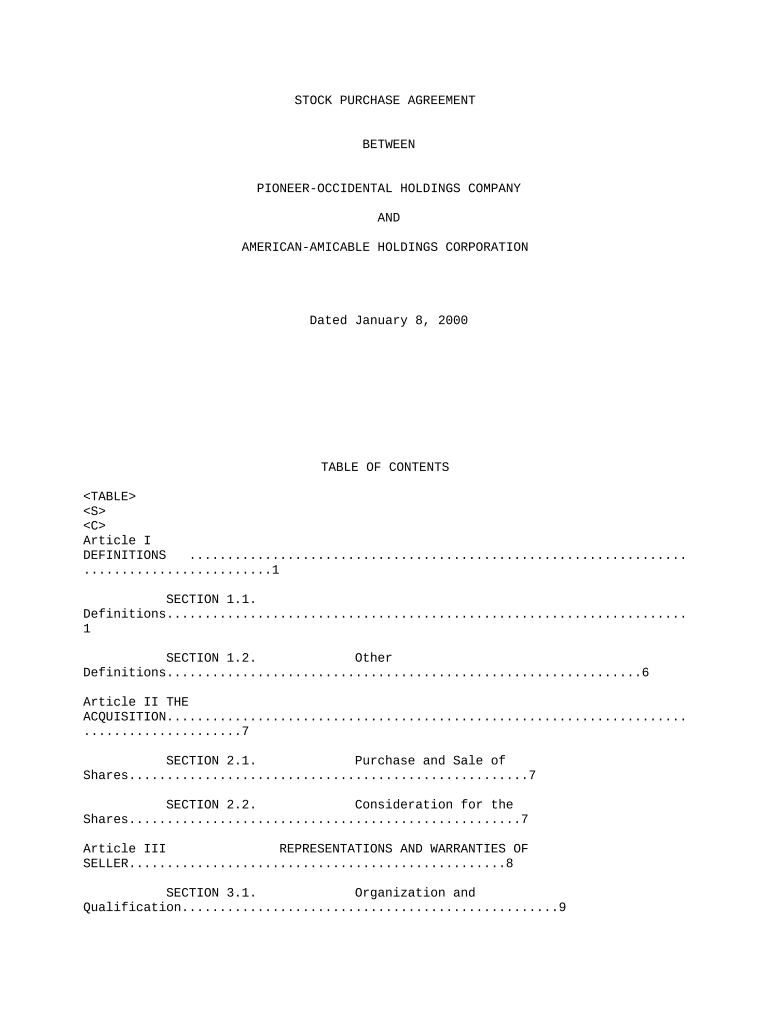 Holdings Company  Form