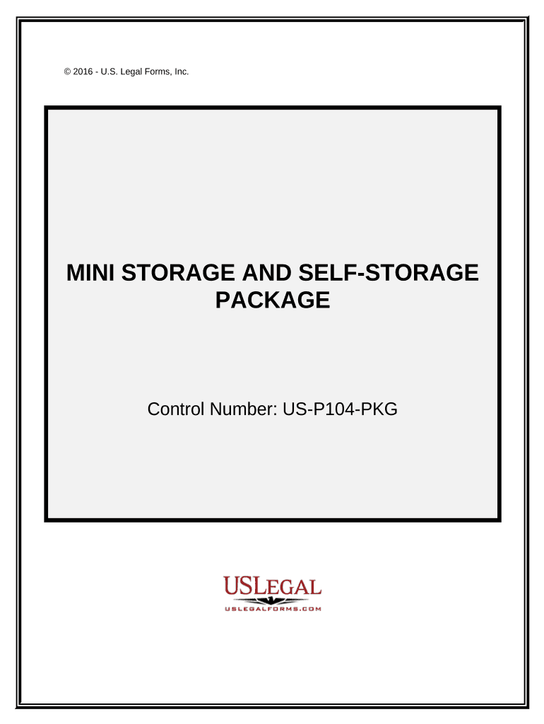 Self Storage Leases  Form