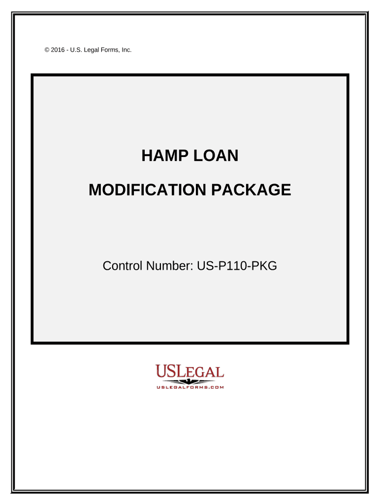 Loan Modification Package  Form