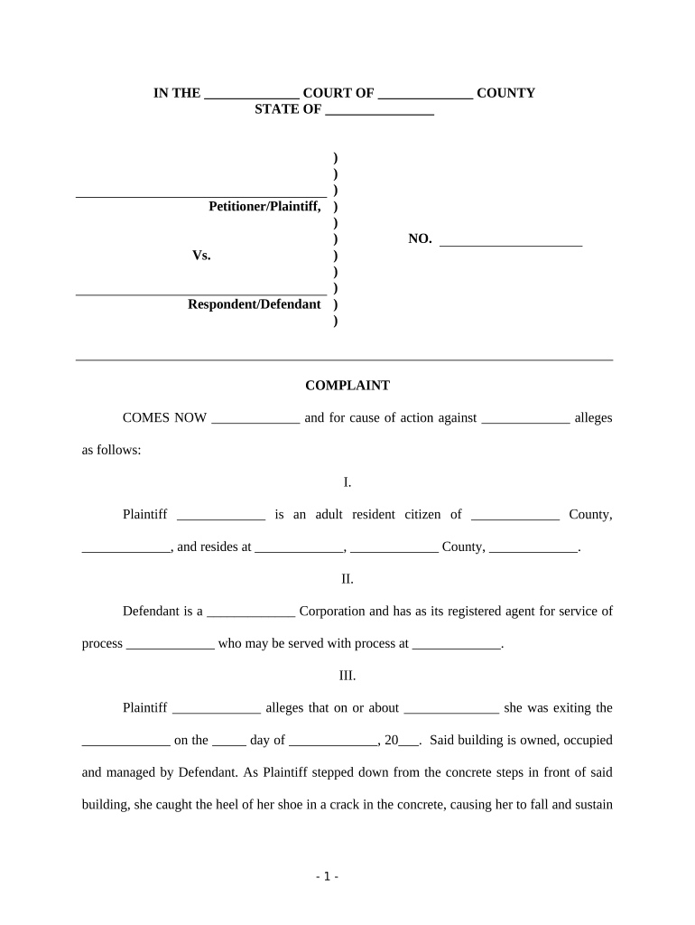 Steps Injury  Form