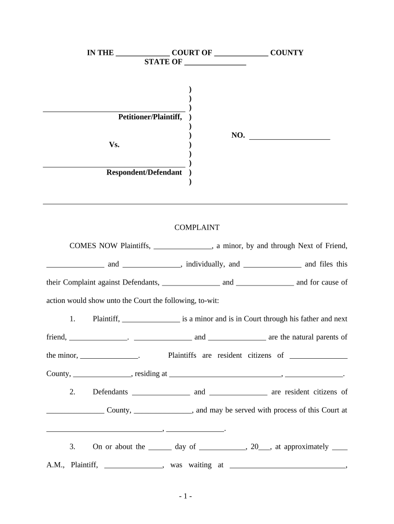 Complaint Bite Sample  Form