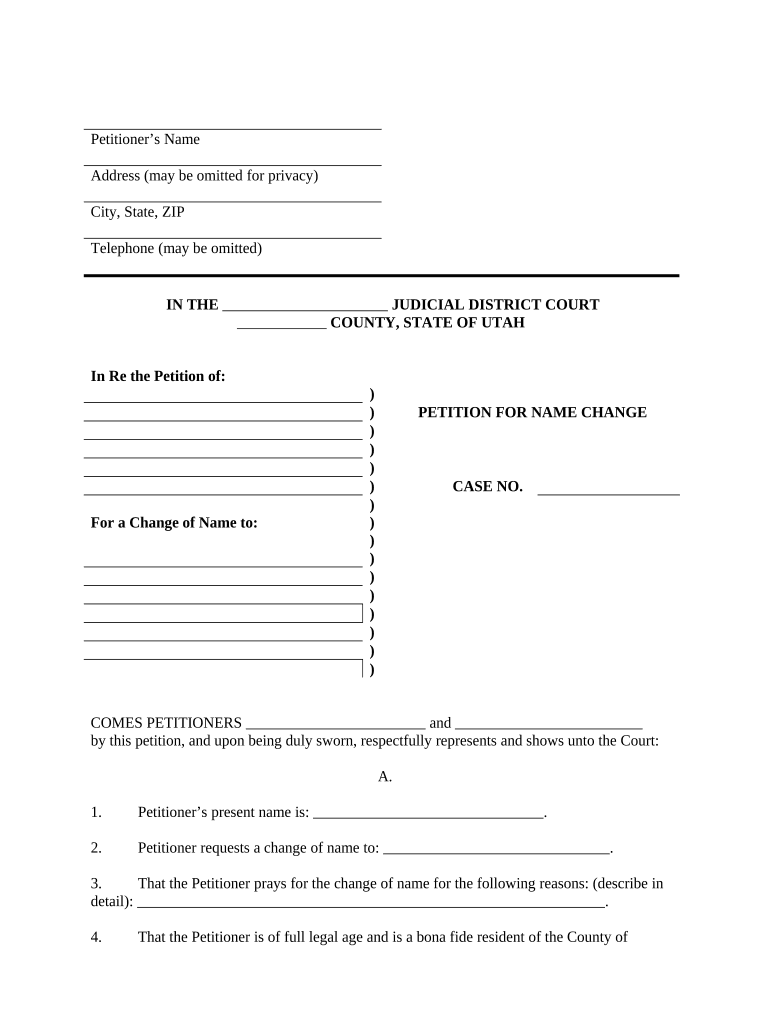 Ut Change Name  Form