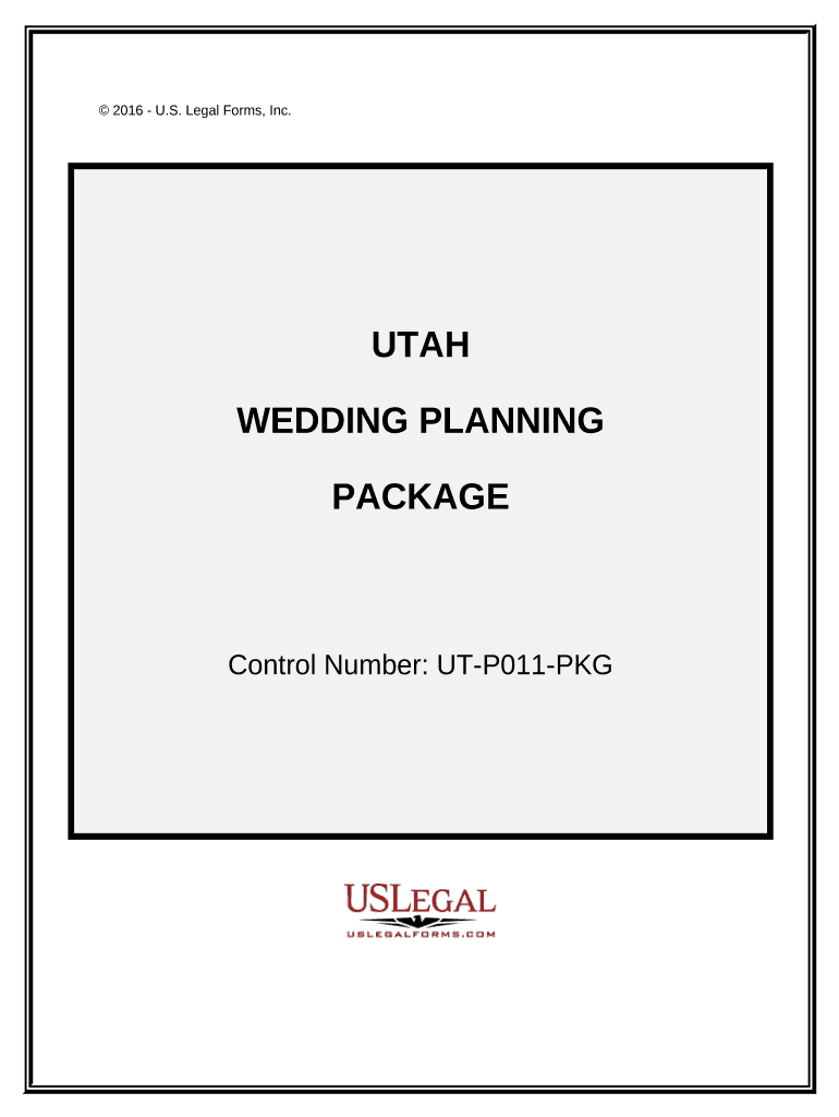 Wedding Planning or Consultant Package Utah  Form
