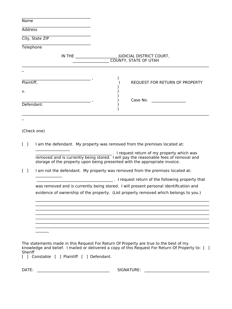 Utah Code  Form