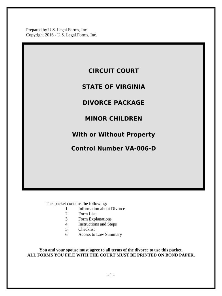 Va Divorce Form