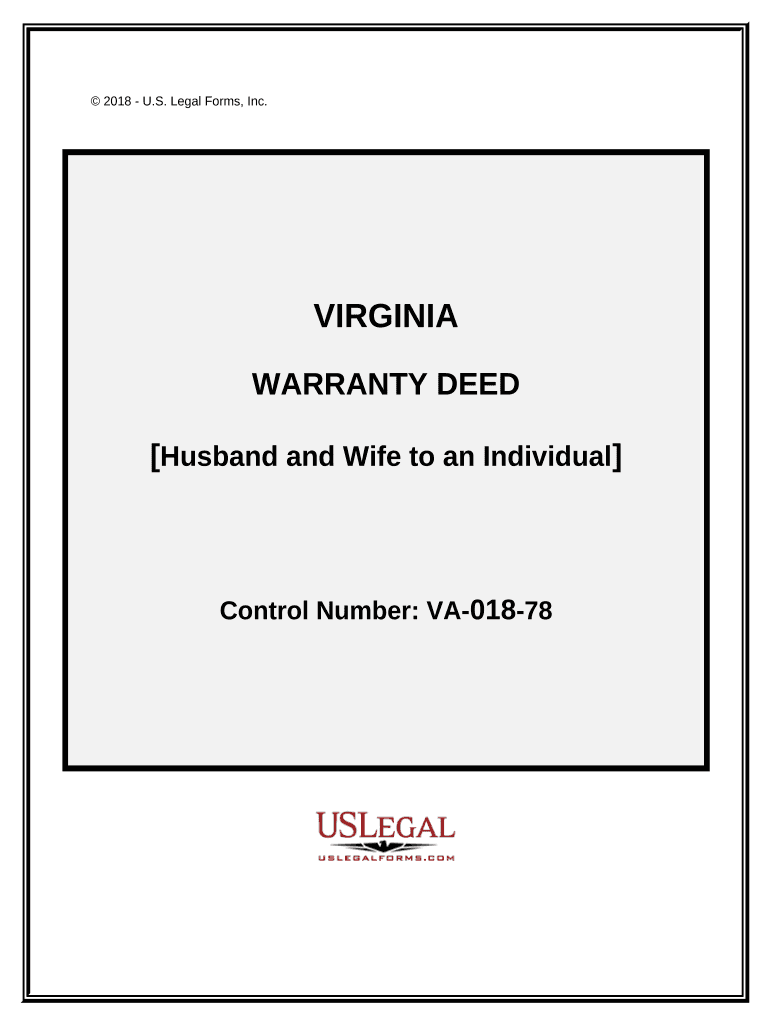 Virginia Husband Wife  Form