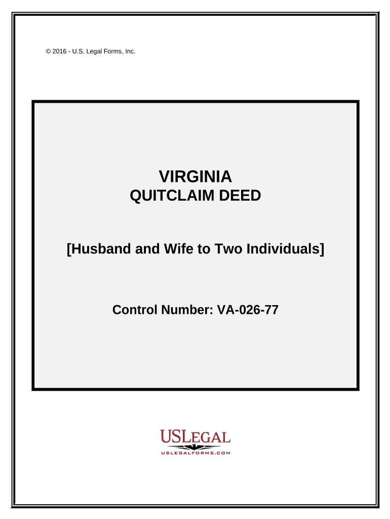 Virginia Deed Form