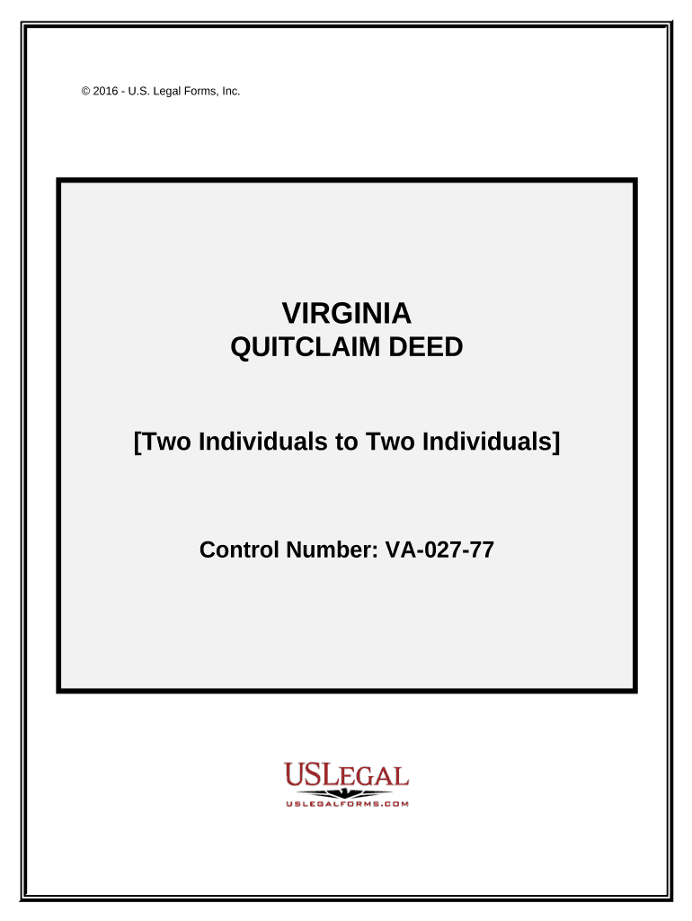 Va Deed Form