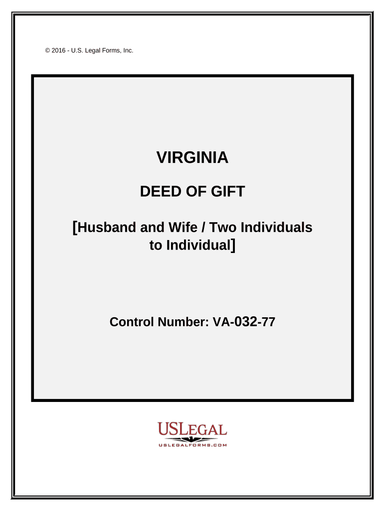 Va Deed Gift  Form