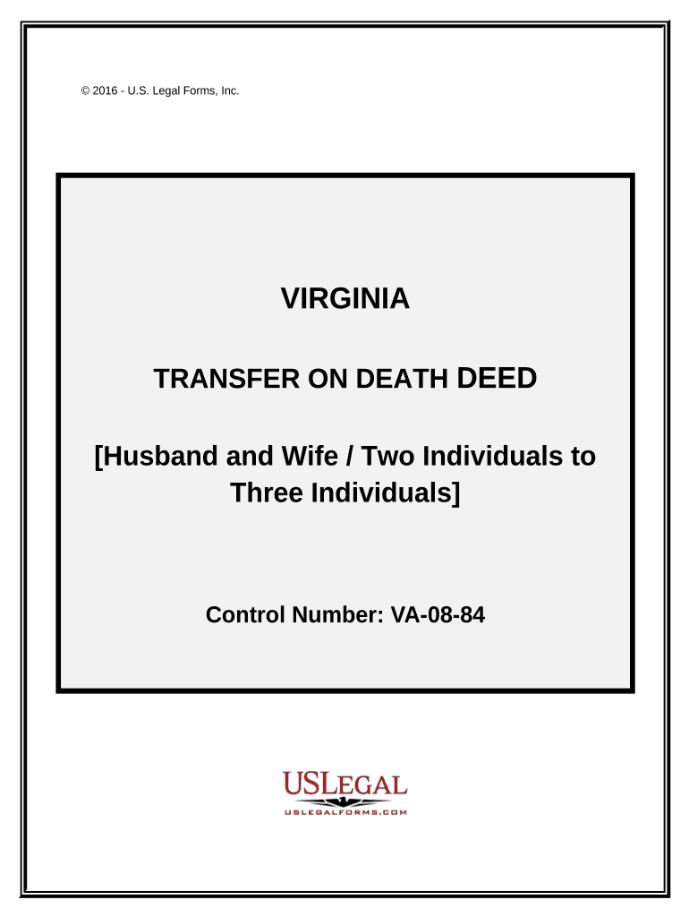 Virginia Death Deed  Form