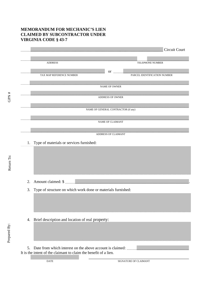 Virginia Lien  Form