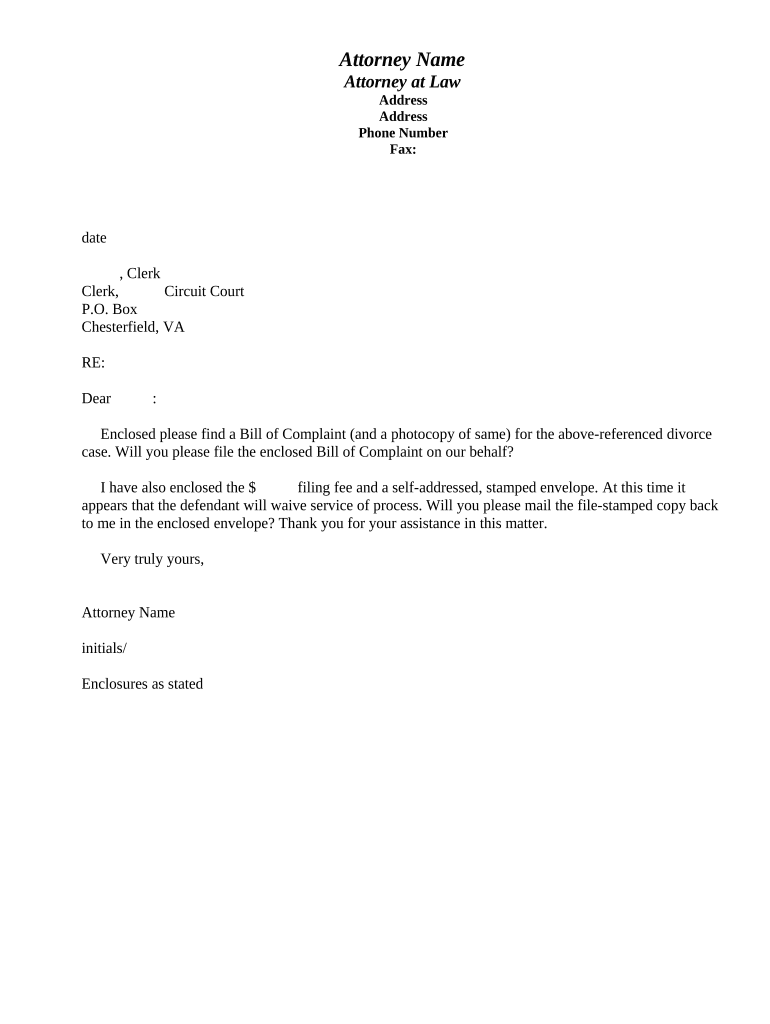 Va Letter Complaint  Form