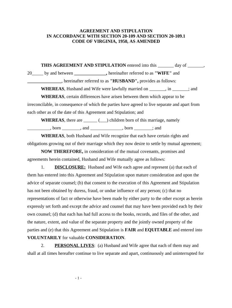 Virginia 20 20  Form