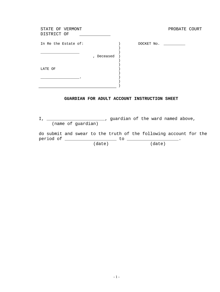 Vt Guardian  Form