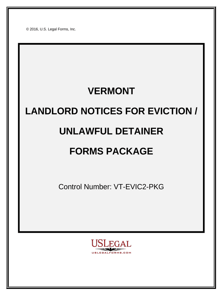 Vt Landlord  Form
