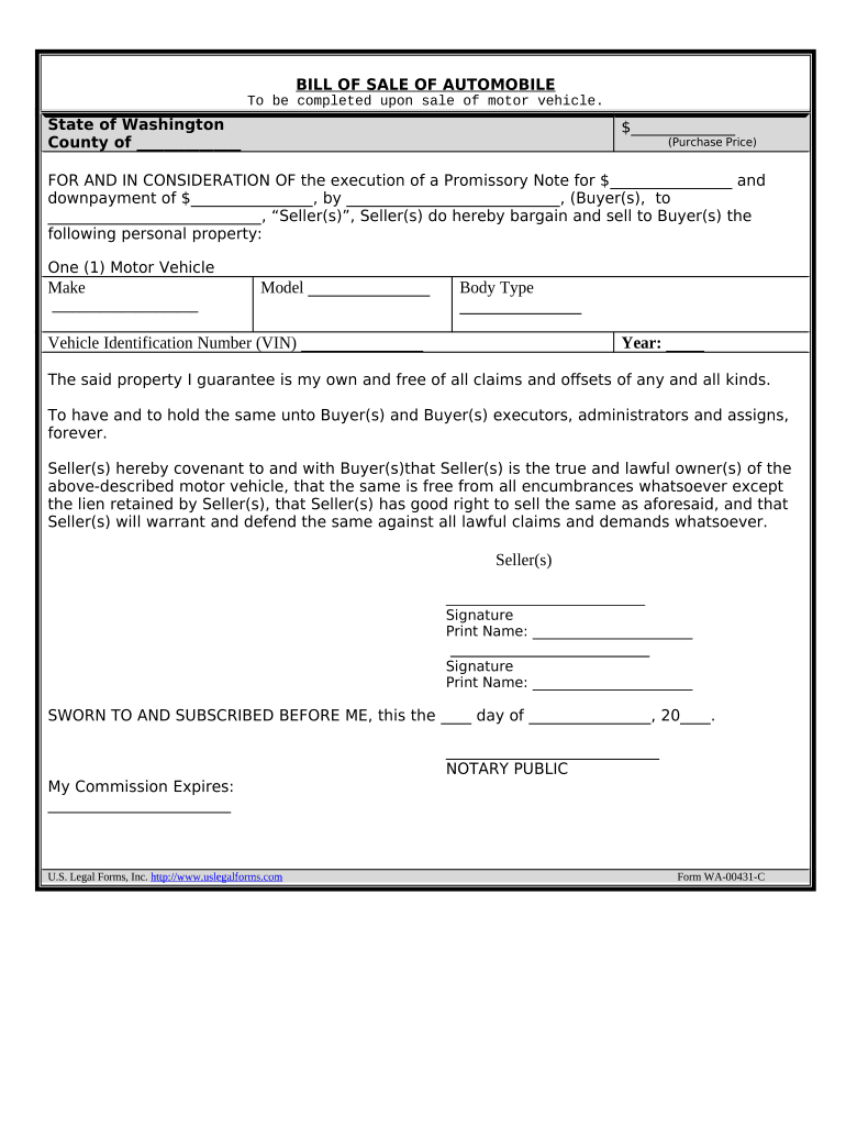 Wa Odometer  Form