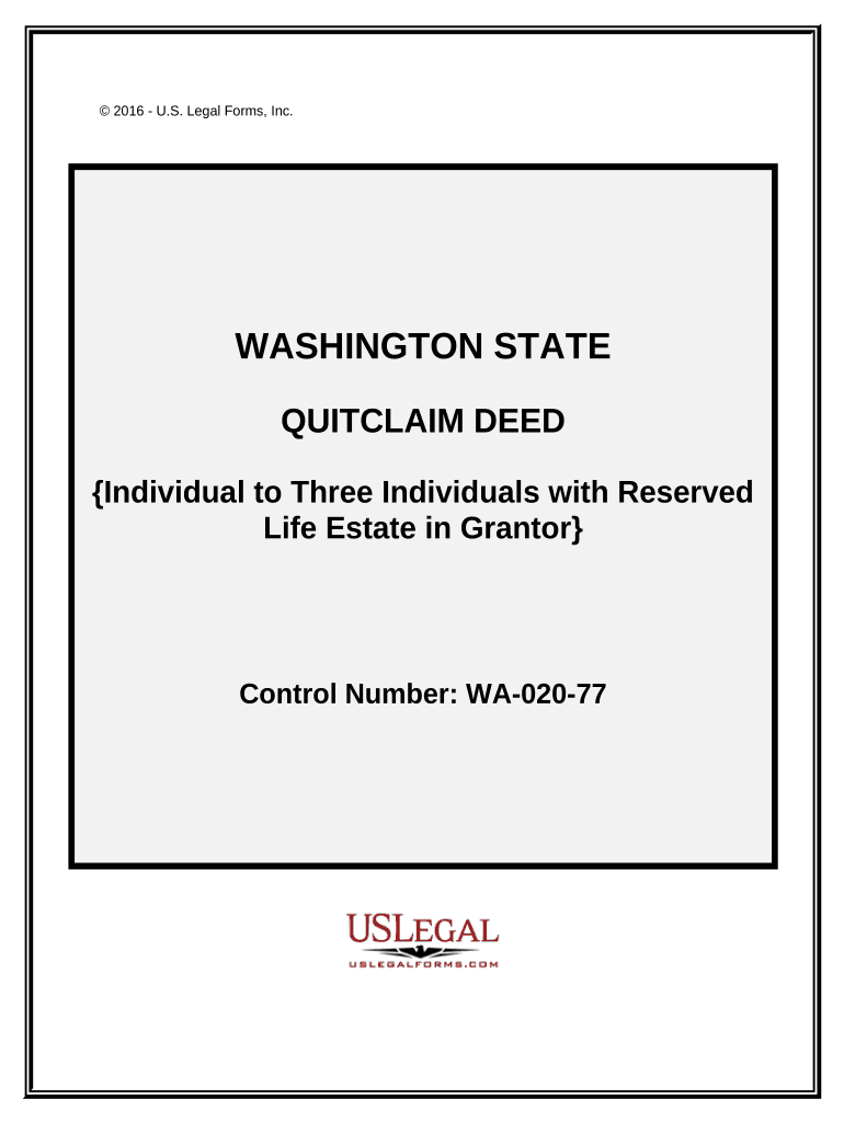 Quitclaim Deed Grantor  Form