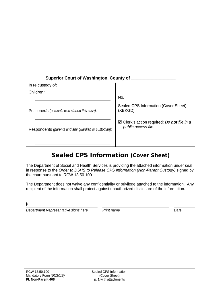 Background Check Form