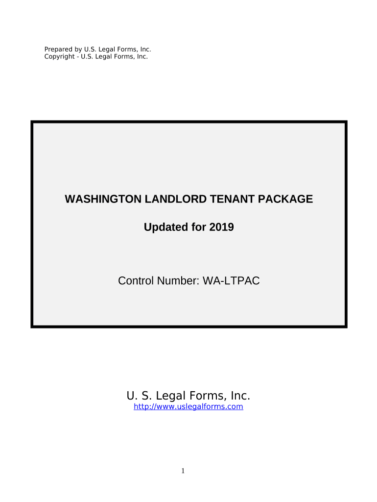 Washington Landlord Tenant  Form