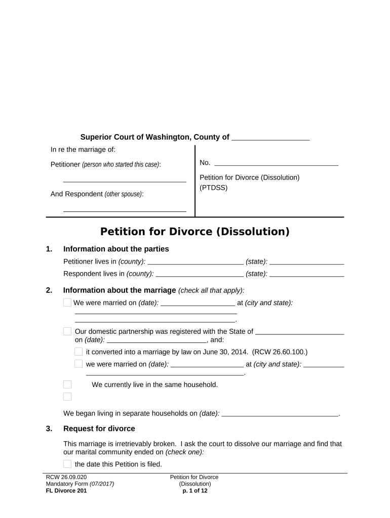 Wa Dissolution  Form